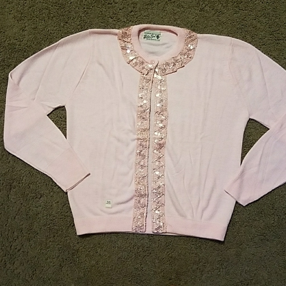 Vintage Cardigan sweater 50's Era